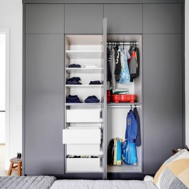 Millwork - Open Closet-Laundry Room