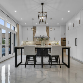 Modern-Kitchen Custom Cabinet Look Bigger